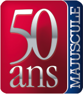 Visuel Majuscule fête ses 50 ans